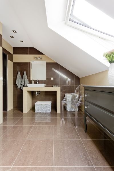 Attic Bathroom Installation in Port Orchard